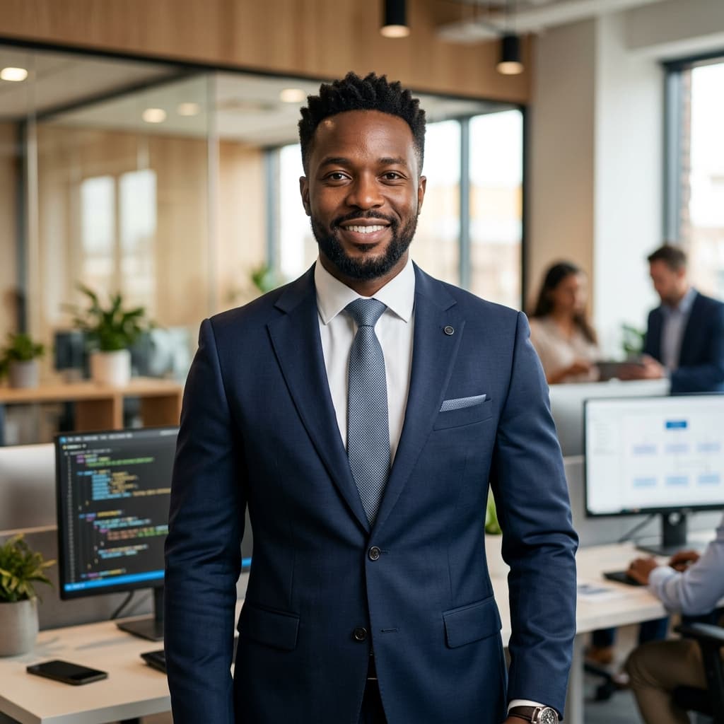 Ingénieur Ansel Makomo - PDG de Kuettu Corporation SARL